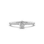 Load image into Gallery viewer, REJ11625 Hidden Halo Ring