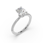 Load image into Gallery viewer, REO11625 Hidden Halo Ring