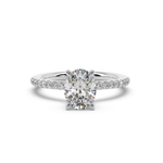 Load image into Gallery viewer, REO11625 Hidden Halo Ring