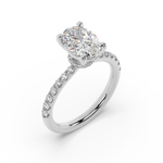 Load image into Gallery viewer, REQ11625 Hidden Halo Ring