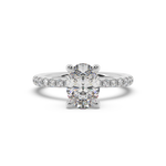 Load image into Gallery viewer, REQ11625 Hidden Halo Ring