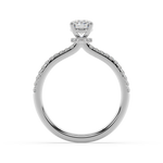 Load image into Gallery viewer, REJ11624 Hidden Halo Ring