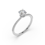 Load image into Gallery viewer, REJ11624 Hidden Halo Ring