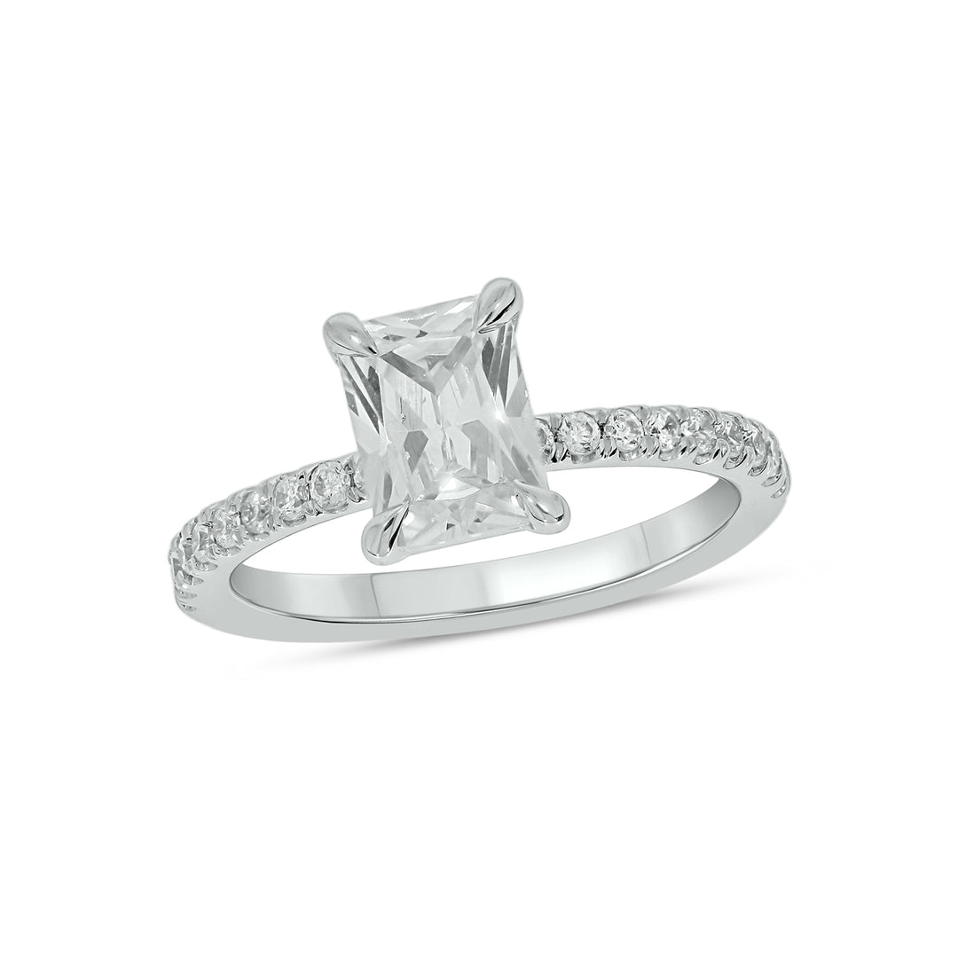 REO11627 Hidden Halo Ring
