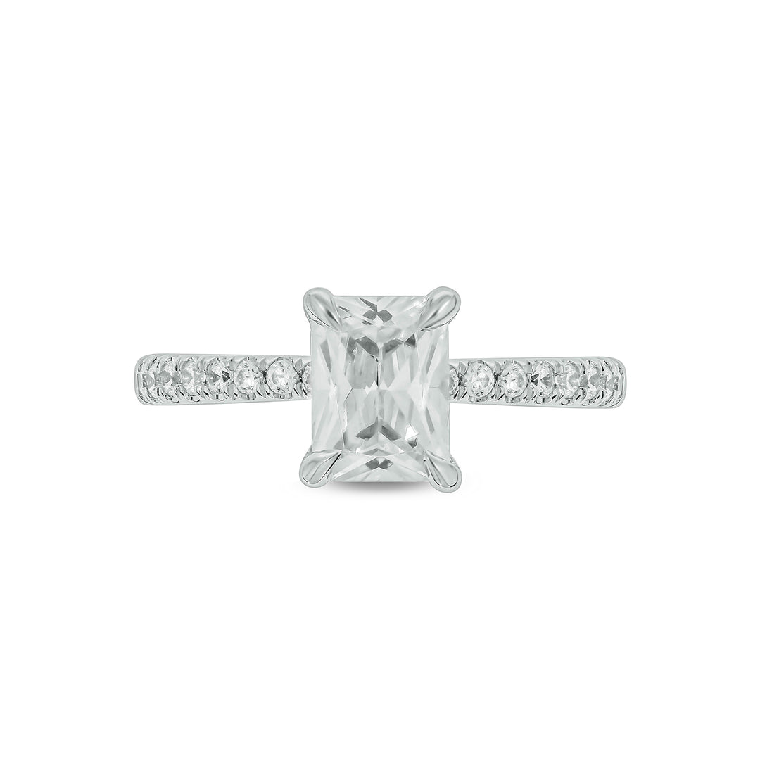 REO11627 Hidden Halo Ring