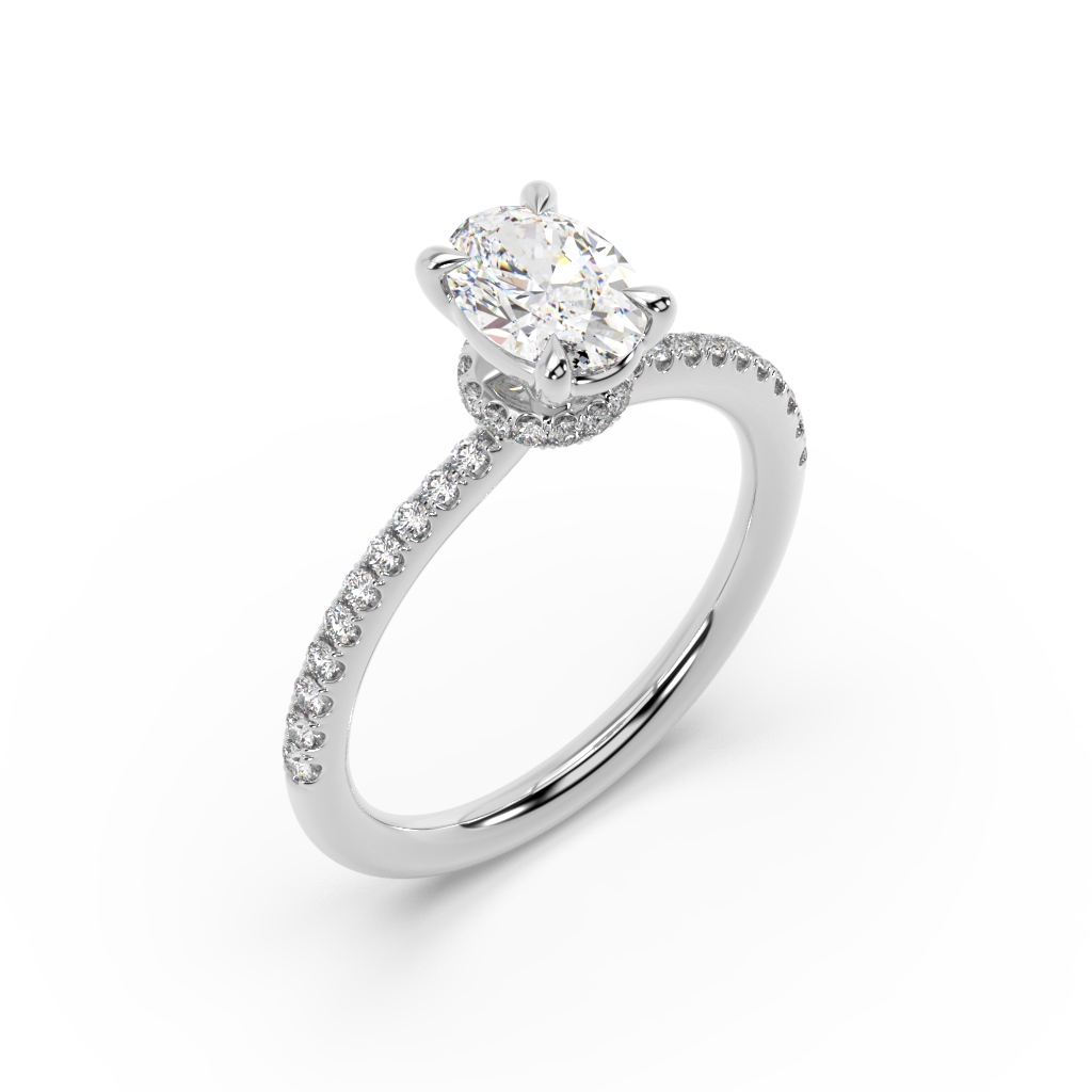 REM11625 Hidden Halo Ring