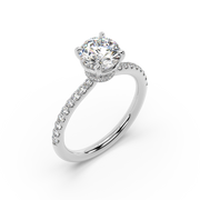 REO11624 Hidden Halo Ring